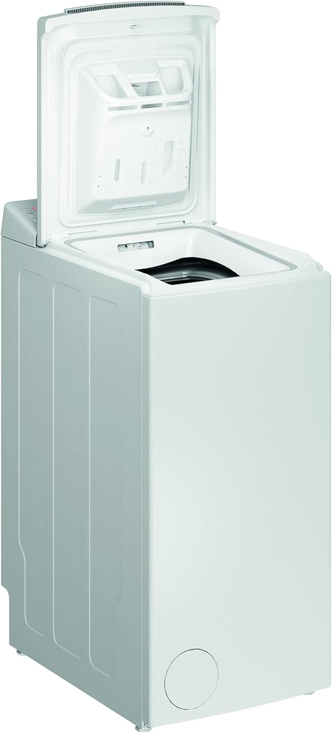 Bauknecht WMT Pro Eco 6ZB Toplader-Waschmaschine / 6 kg / 1200 UpM/Antiflecken-Programm/FreshFinish/ZEN Technology/Startzeitvorwahl/SoftOpening/Kurz 30'/ 15° Green& Clean