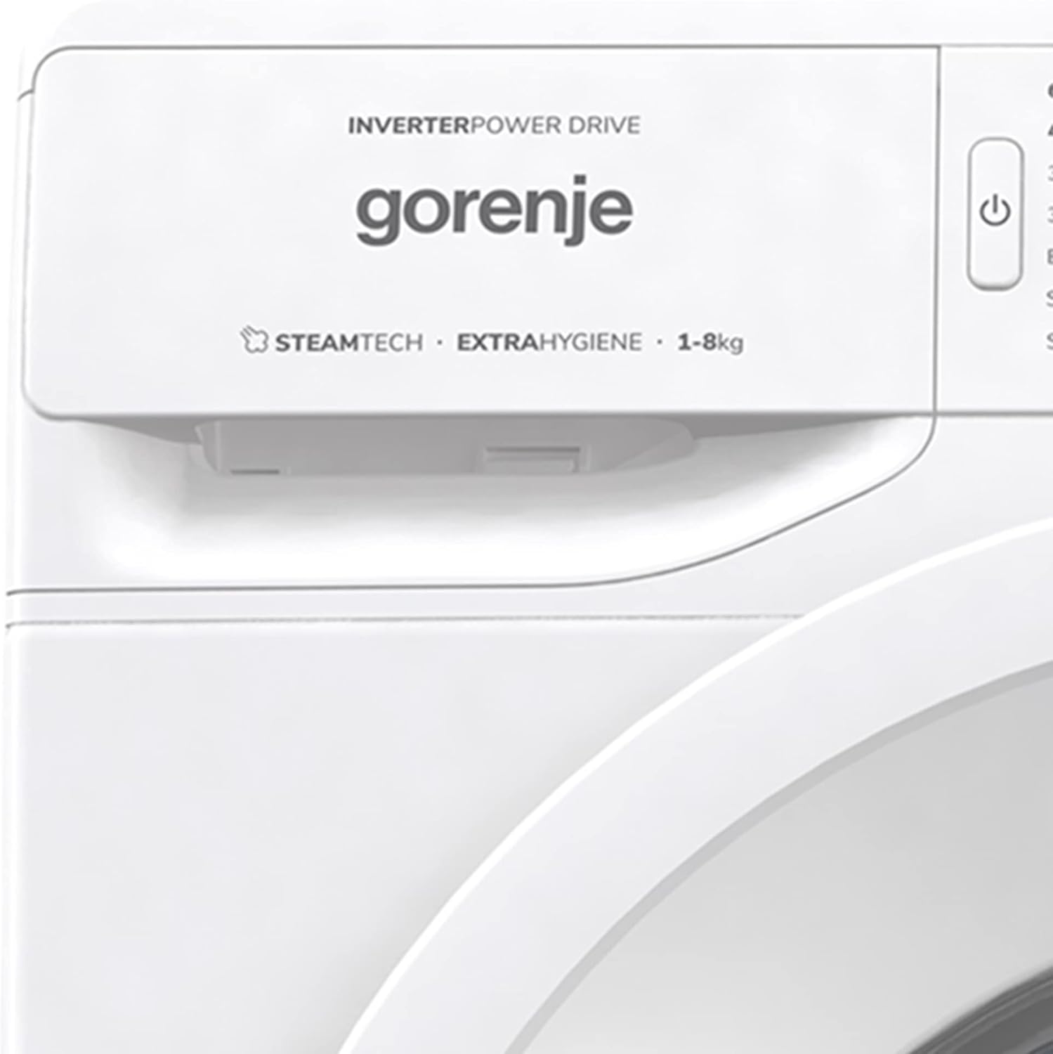 GORENJE WNPI84APS Waschmaschine LED Display Inverter PowerDrive Motor AquaStop Dampffunktion 16 Programme