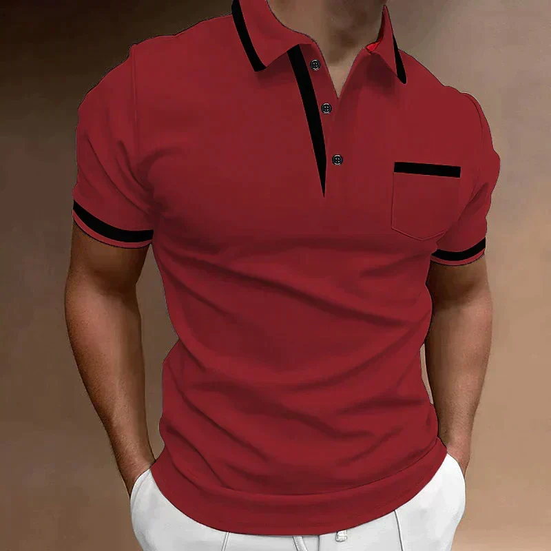 Elegantes Poloshirt f��r M?nner aus hochwertigem Material f��r Freizeit und Business