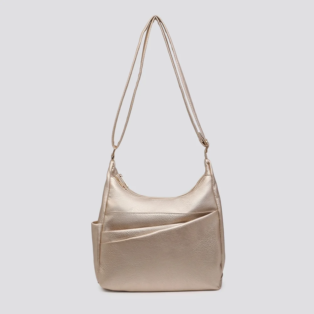 Ola Soft Crossbody Bag | Gold