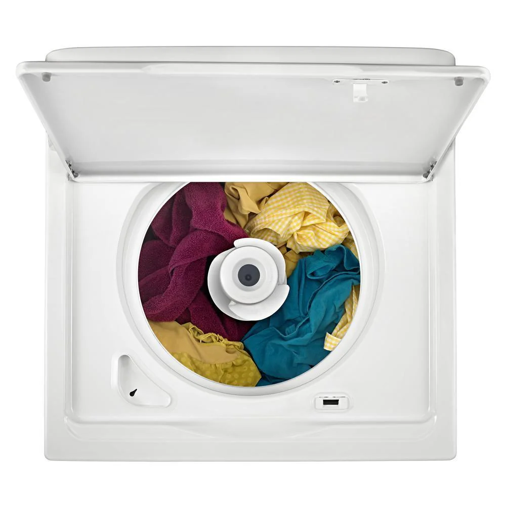 2025 Whirlpool WTW4616FW Bovenlader Wasmachine van 3,5 Kubieke Voet met Diep Water