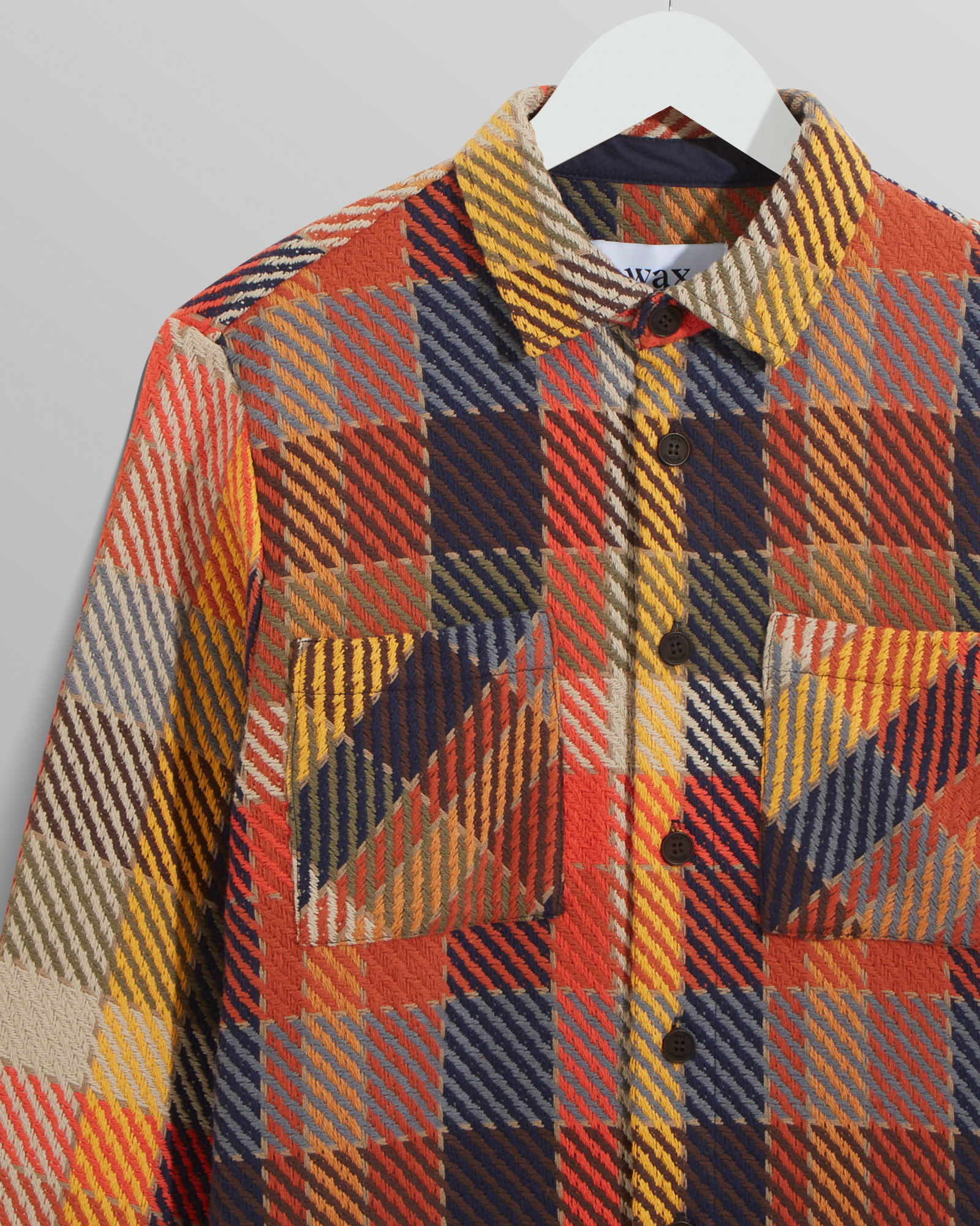 Wax London Men’s Whiting Pike Check Overshirt