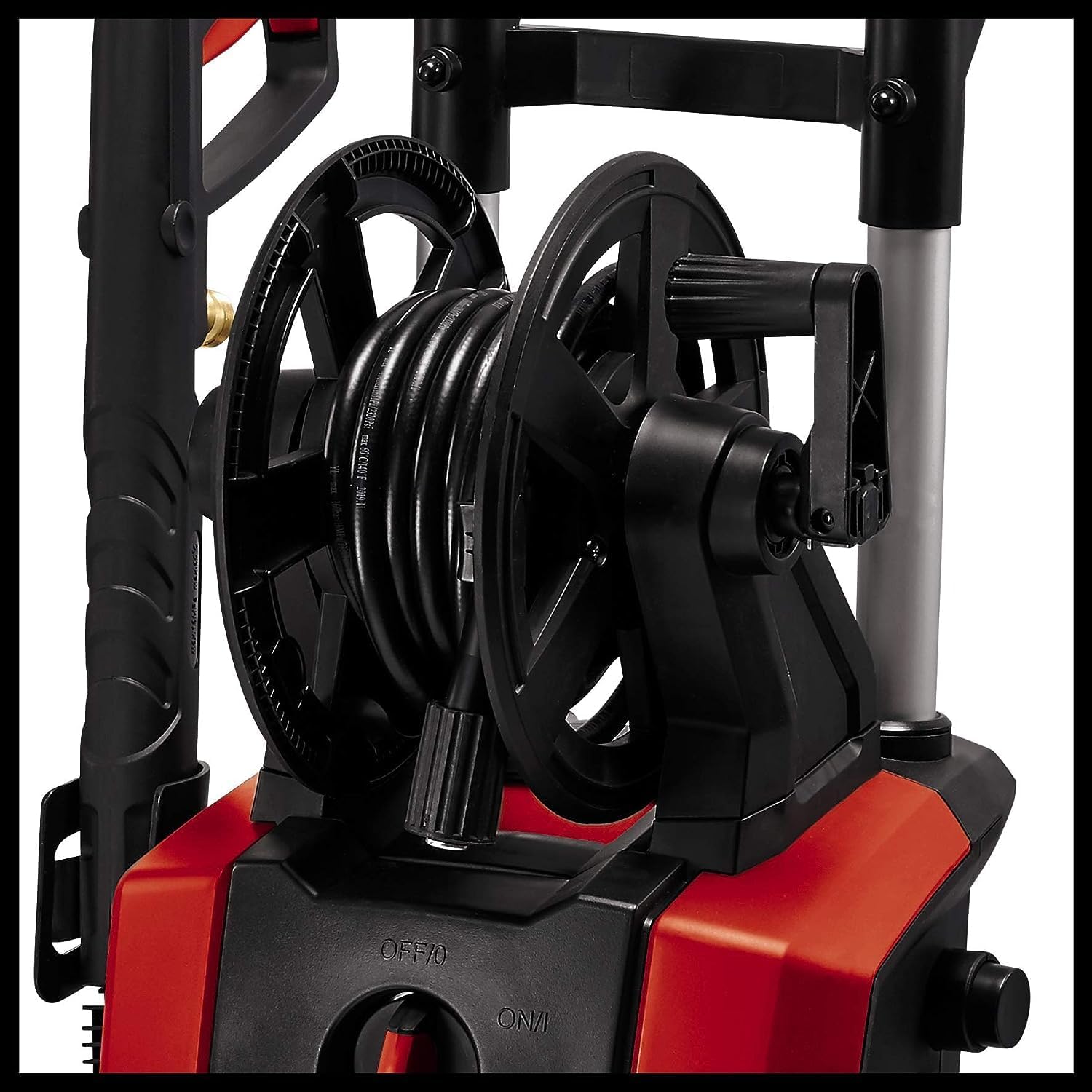 Einhell Hochdruckreiniger TE-HP 140 (1.900 Watt, max. 140 bar, modulares Quick-Couple-System, inkl. Hochdruckschlauch, Pistole, Lanze, div. Düsen, Bürste, Sprühmittelbehälter)