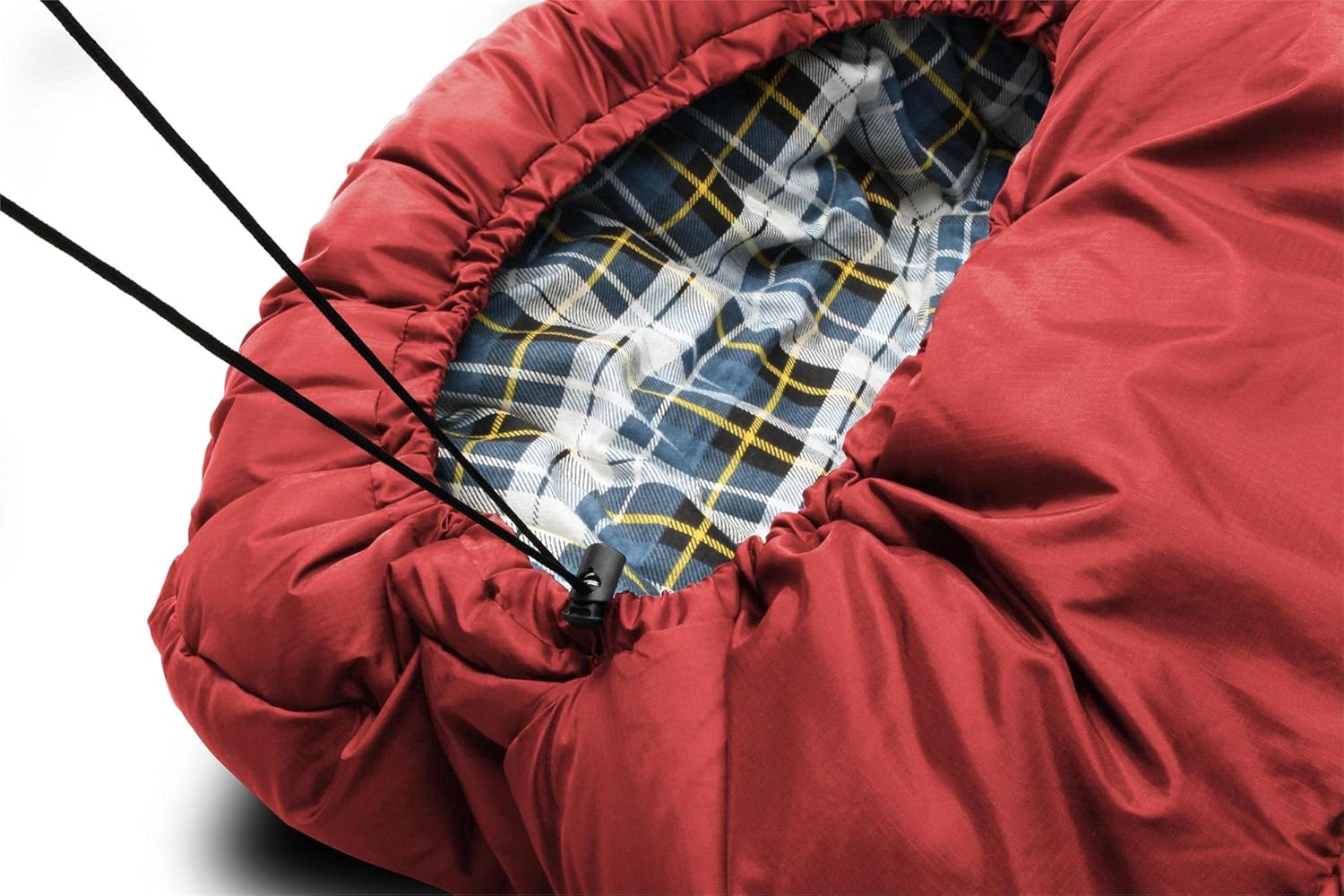 normani 4-in-1-Funktion Extrem Outdoor Schlafsack 'Antarctica' aus Nylon Rip-Stop mit 500 + 250 g/m² Hollow Fiber Füllung 220 x 90 cm