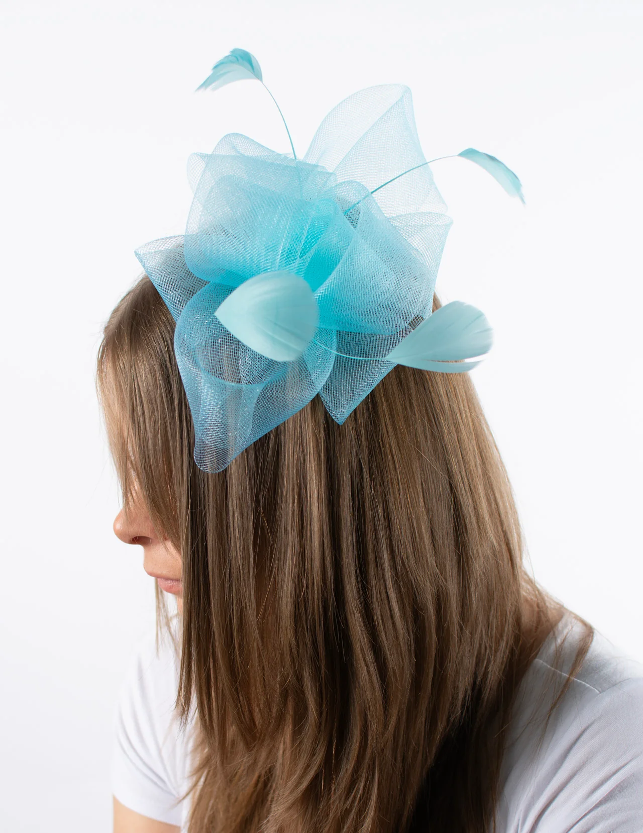 Fascinator | Large Loop | Turquoise