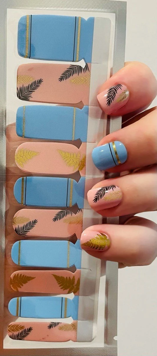 XL Elegant Palm Leaves