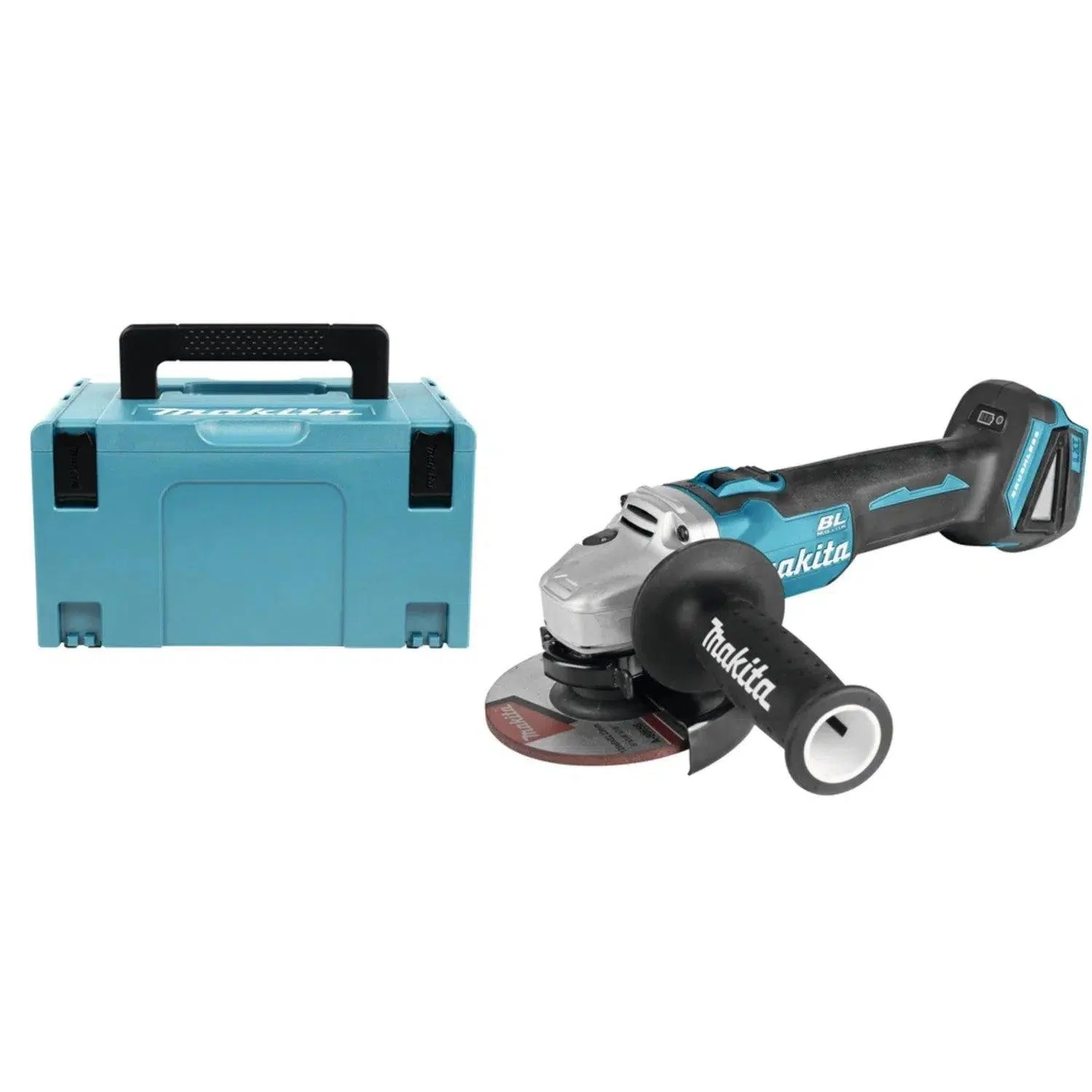 2025 Makita DGA504ZJ Accu Haakse Slijper 125 mm 18V Basic Body in Mbox