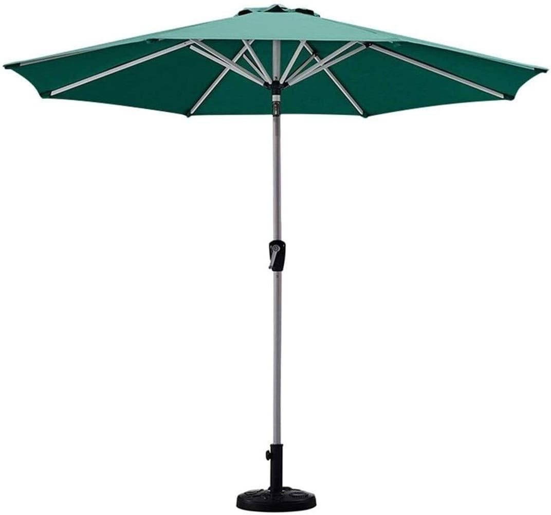 Garten-Sonnenschirme für den Außenbereich, Sonnenschirm, grüner Garten, Terrassentisch, Sonnenschirm mit Neigung und Kurbel, perfekt für den Außenhof, kommerziellen Veranstaltungsmarkt am Strand,