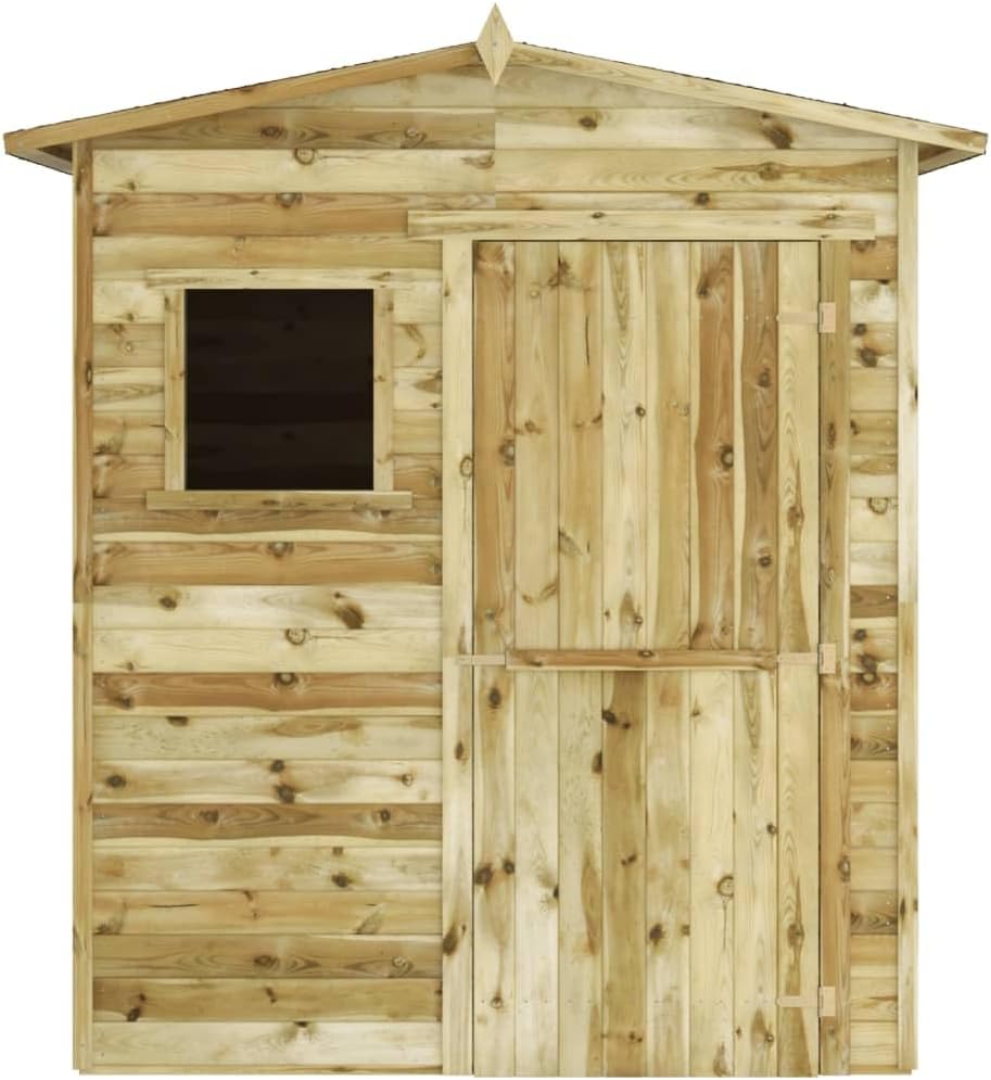 Gartenhaus Schuppen, Tool Shed Garden Shed, Storage Shed, Wooden Garden, 1,5 x 2 m Kiefernholz Imprägniert