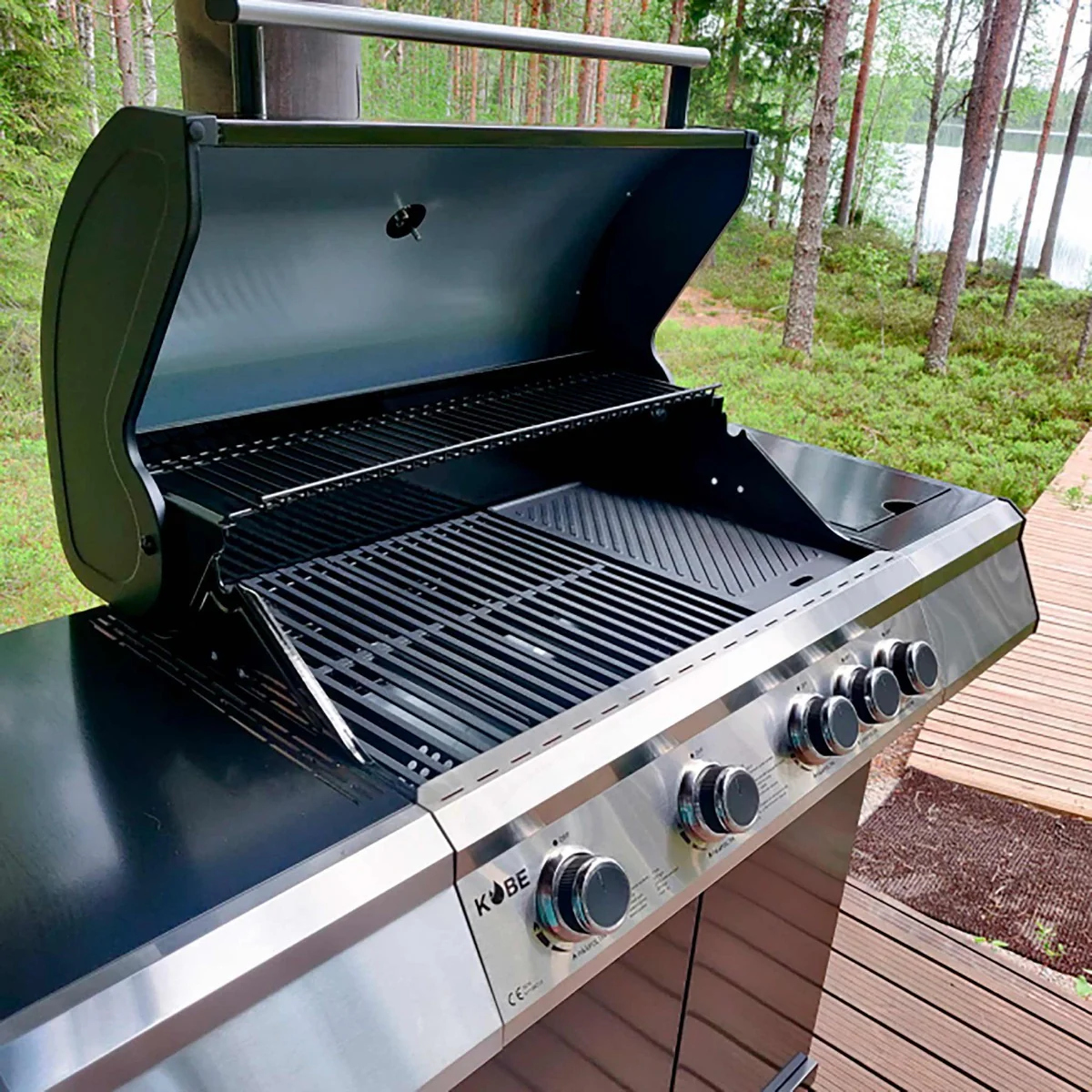 KOBE Gasgrill STYLE BLACK 2023 4+1