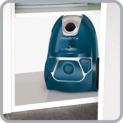 Rowenta RO3950 Staubsauger mit Beutel + 4er Pack Swirl R 39 Staubsaugerbeutel für Dauerhaft hohe Saugleistung, 3L Beutelvolumen, 750 W = 2000W, extrem leise, Hygienefilter, mit Parkettdüse