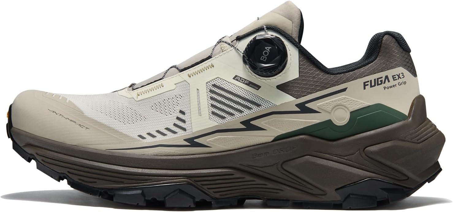 KAILAS Herren FUGA EX 3 BOA Trail Running Schuhe Leichtgewichtige rutschfeste Atmungsaktive Jogging Wanderschuhe