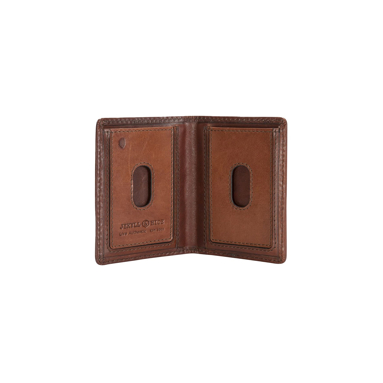 Jekyll & Hide Oxford 3227 Bifold Card Holder - Mocha