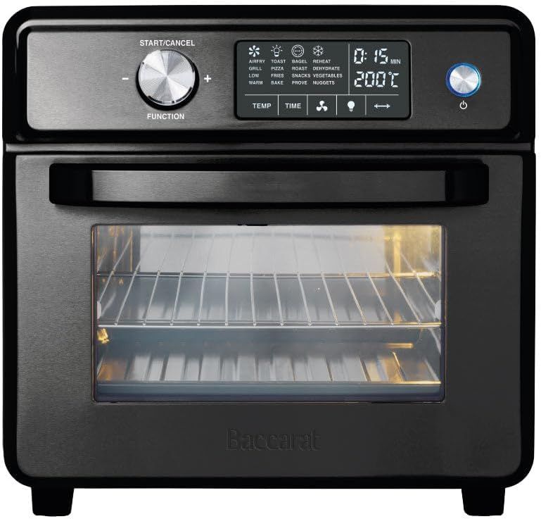 Baccarat Fry XL 20L Air Fryer Oven Combo - Black