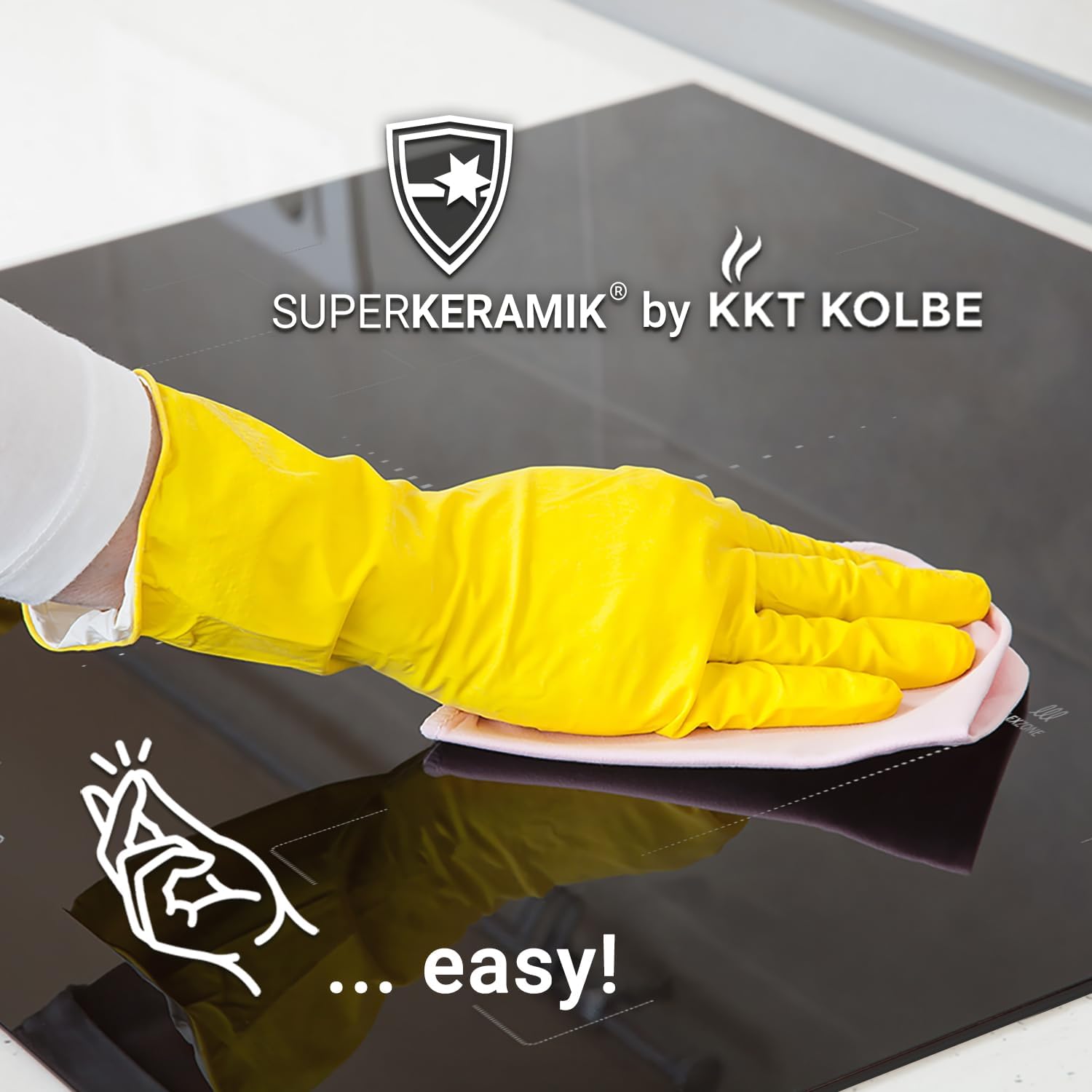Autarkes Herdset: 60cm Einbaubackofen EB8017ED | 59cm Induktionskochfeld IH85901FZ | Katalyse | Pizzafunktion | Grill | Umluft | Heißluft | Automatik-Timer | SET8017IH592FZ