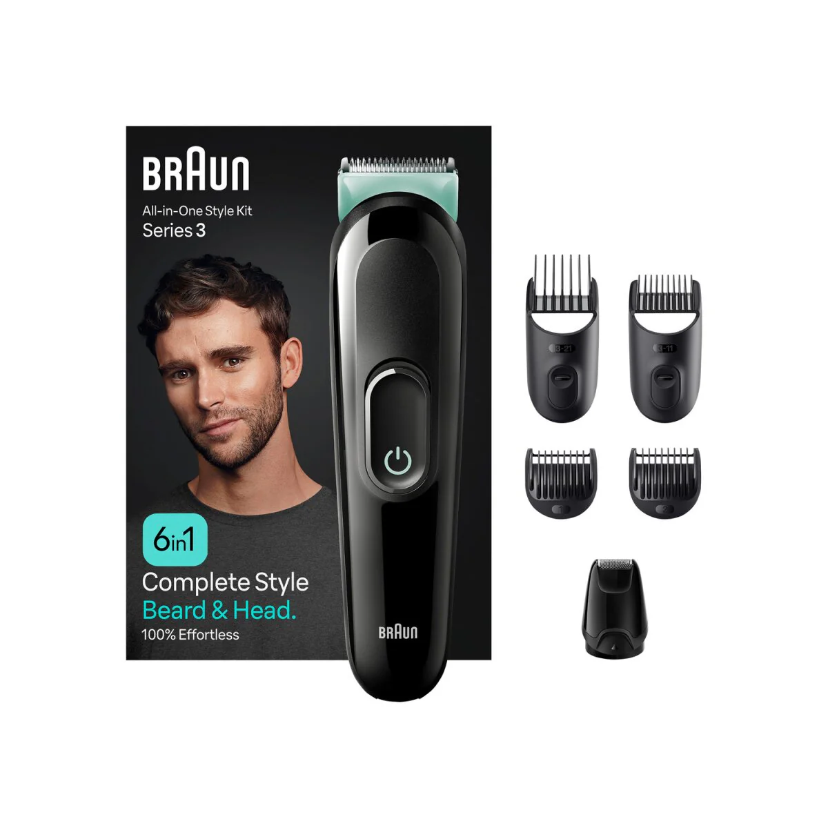 BRAUN All-In-One Styling Set ?MGK3411?, 6-in-1 Baardtrimmer - B-keus, zo goed als nieuw