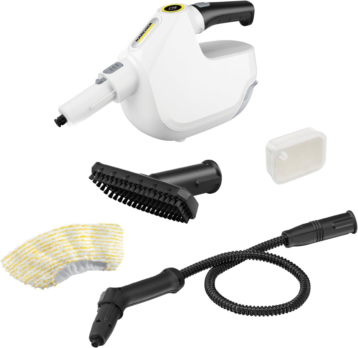 K?rcher SC 1 Steam Cleaner with Multi-Use Attachments, Quick Heat-Up, and Extended Cable