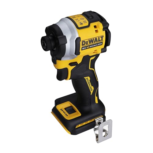Dewalt Dcf850N Xj 18V Xr Avvitatore a Percussione Compatto Senza Spazzole, Unità Nuda : Fai da te