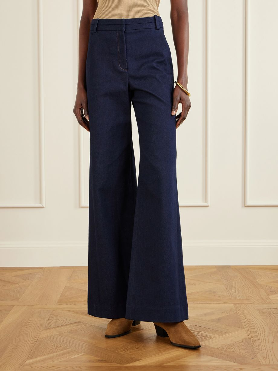 Veronica Beard Women’s Beverly High-Rise Skinny Flare Jeans