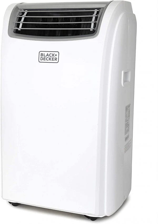 BLACK+DECKER 14.000 BTU Portable Air Conditioner with Heat and Remote Control. White