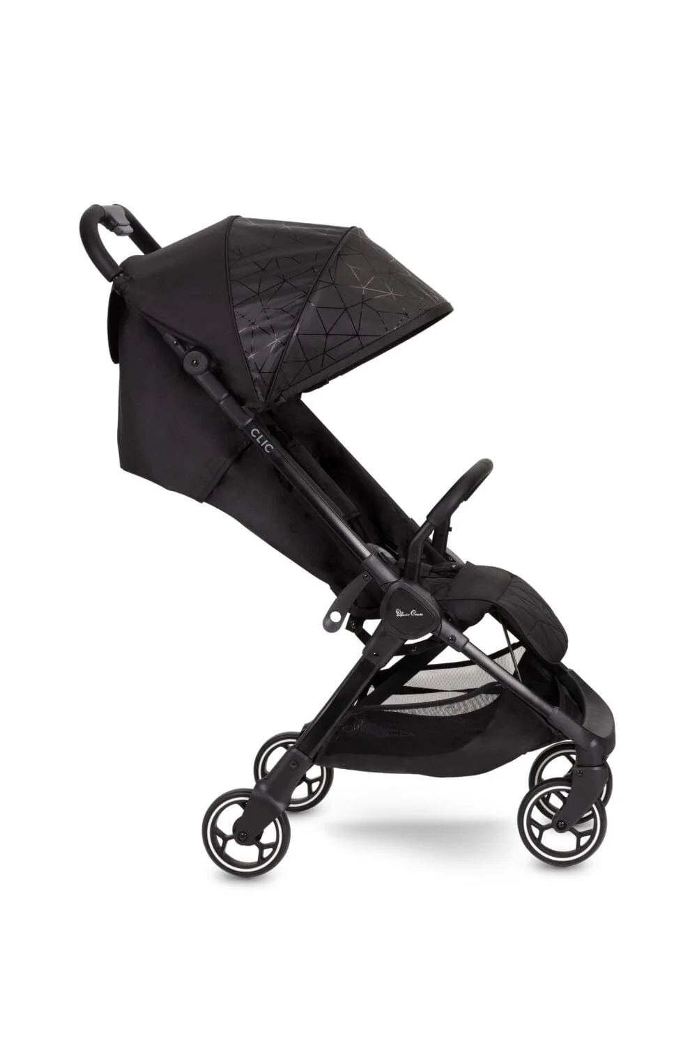 Silver Cross Clic Wandelwagen met Regenhoes �C Zwart