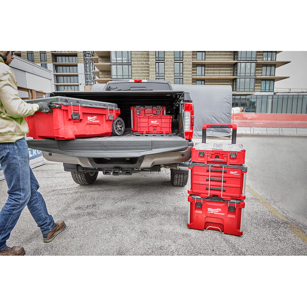 2025 Milwaukee 48-22-8447 3-Laden Multi-Diepte Gereedschapskist PACKOUT