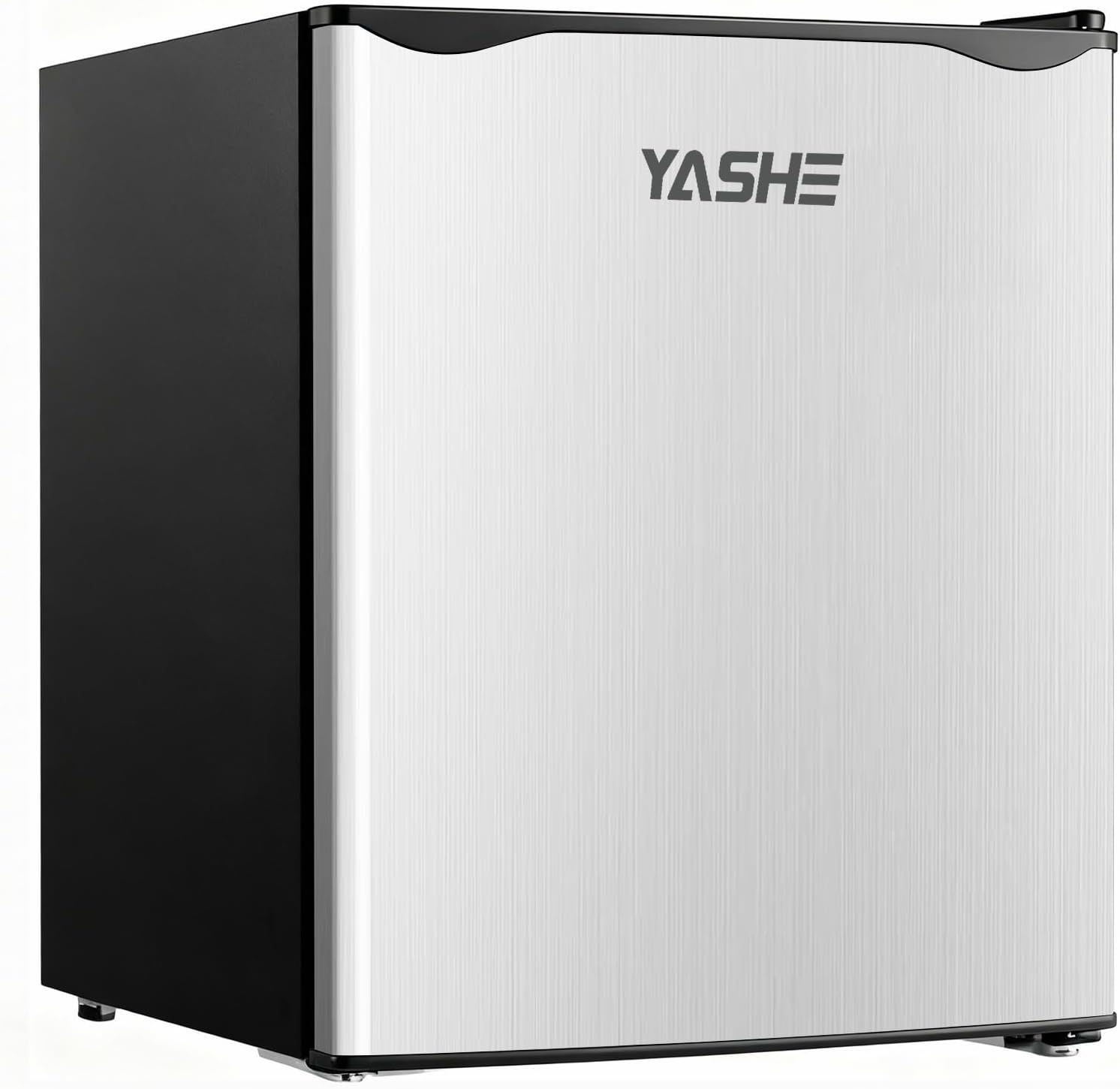 YASHE 52L Mini Kühlschrank mit Gefrierfach, Kompakter Kühlschrank, Einstellbarer Thermostat, Großes Fassungsvermögen, Umkehrbarer Türanschlag, Platzsparend, Kühlschrank für Küche, Zimmer, Büro