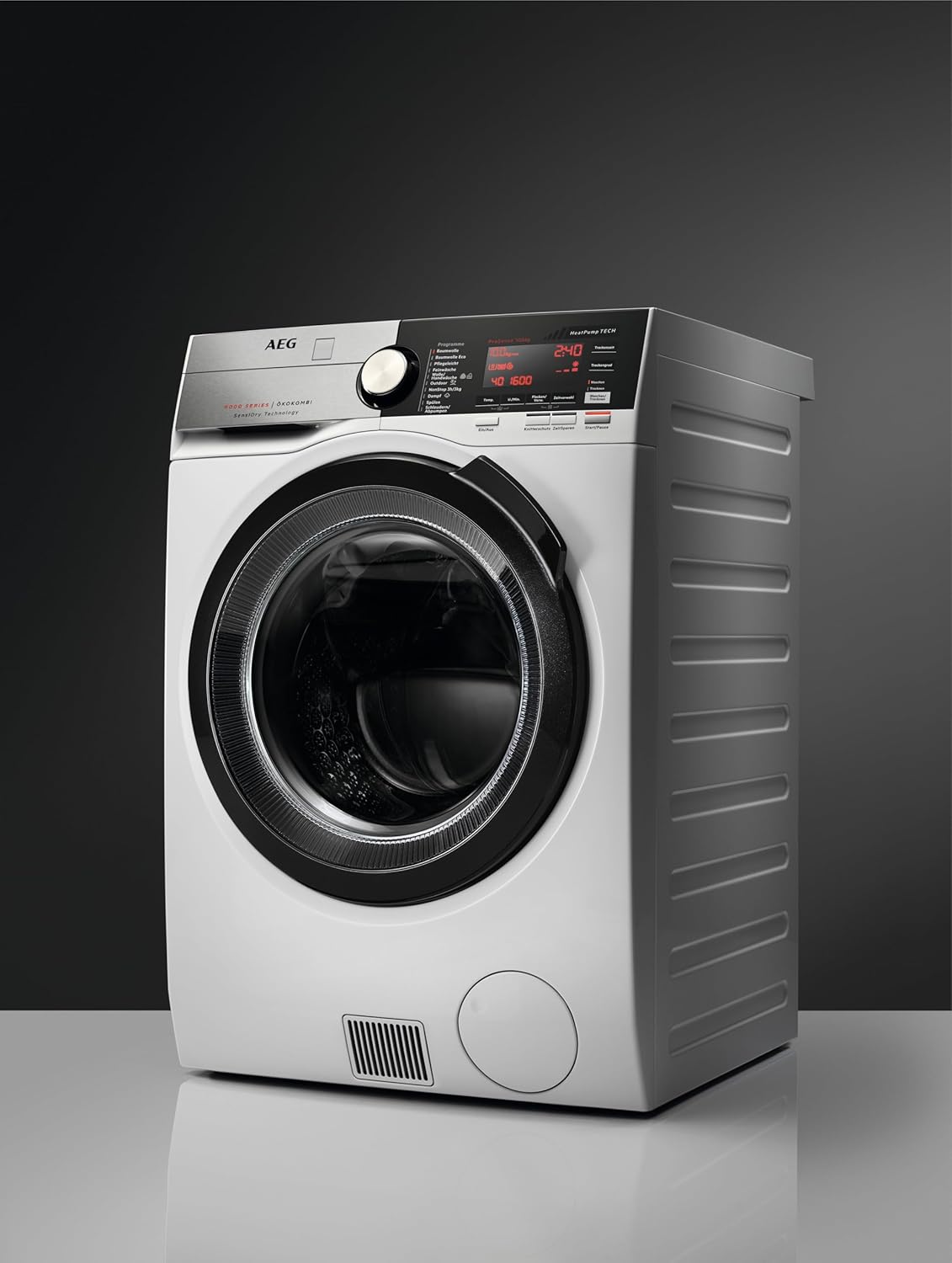 AEG L7WBA60680 Waschtrockner / DualSense - schonende Pflege / 8 kg Waschen / 5 kg Trocknen / D / energiesparend / Mengenautomatik / Nachlegefunktion / ProSteam - Auffrischfunktion / 1600 U/min