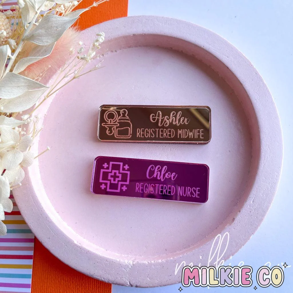 Name & Text Badges