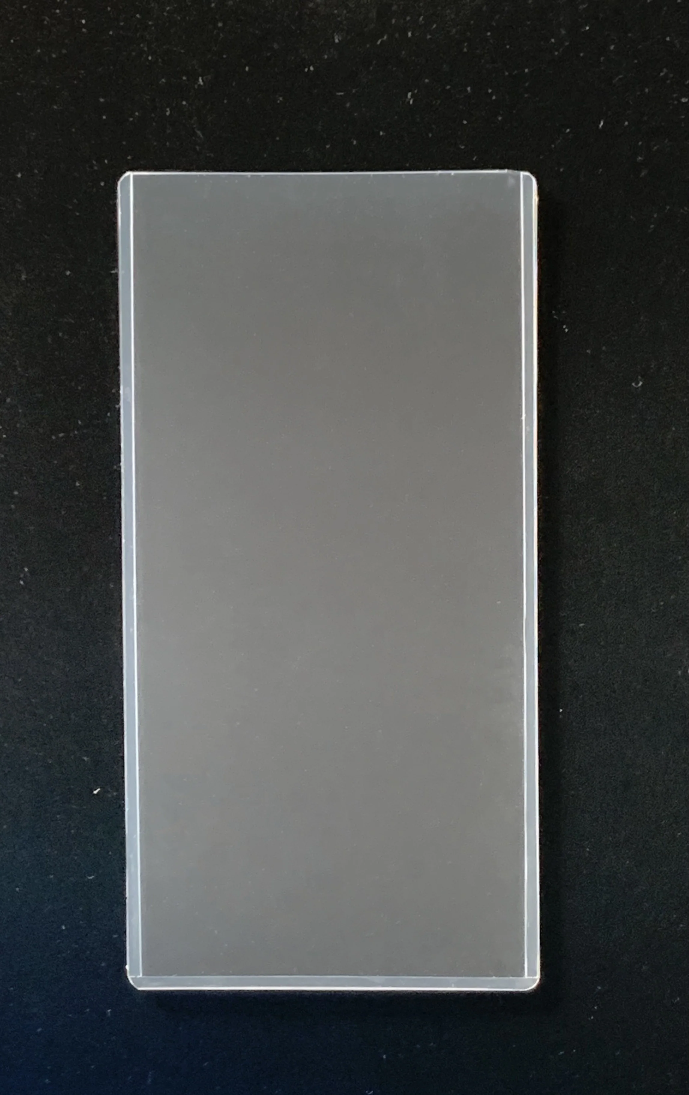 4'' x 8'' Toploaders for triptych sketch cards or triple standard cards