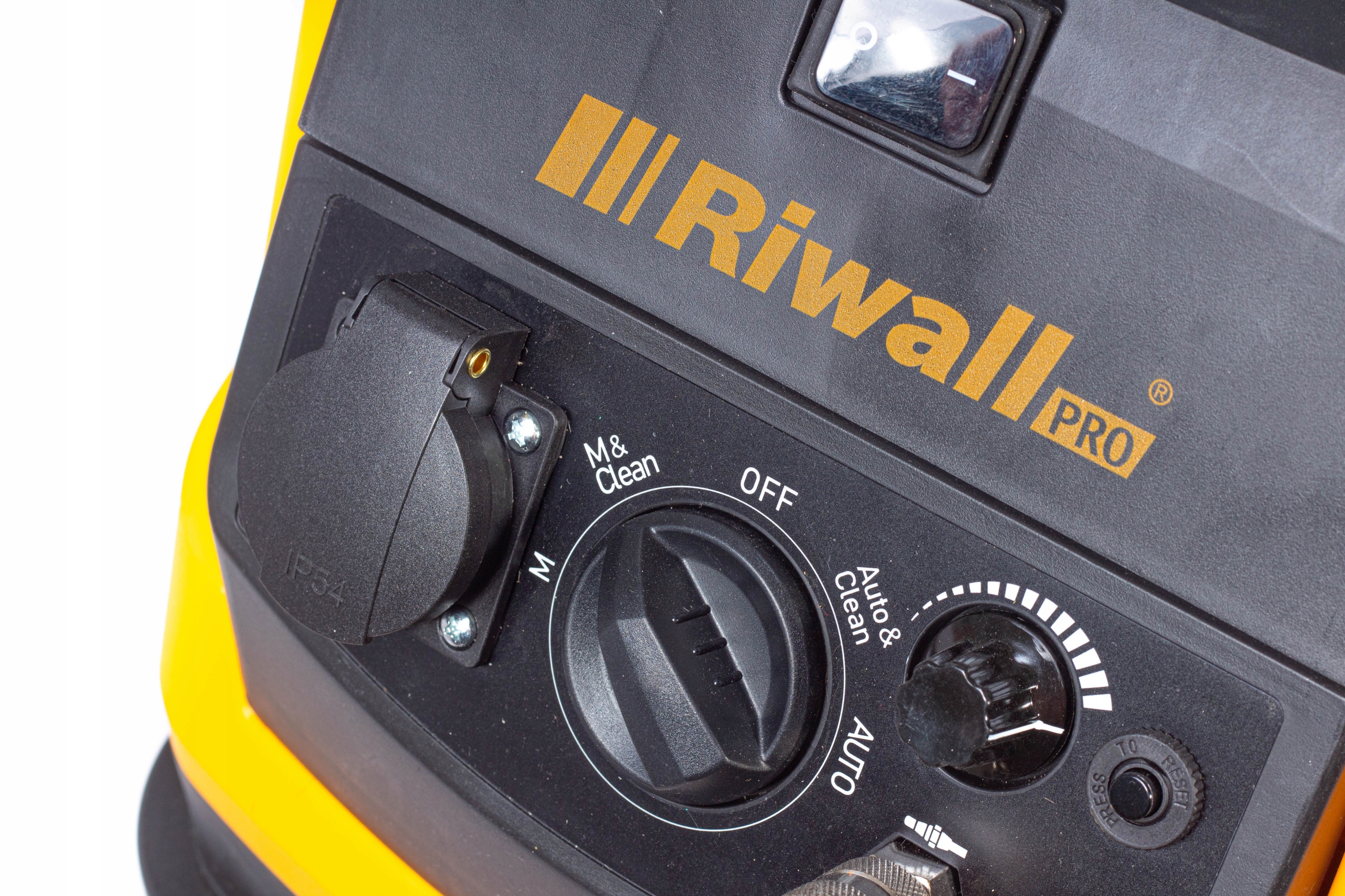 Bezpyłowy Odkurzacz przemysłowy Riwall dr Gnot AUTOMATYCZNY OTRZĄSACZ +PNEU