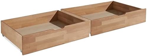 Futonbett Schlafzimmer Bett Kernbuche massiv Holz geölt Judith 180 x 200 cm