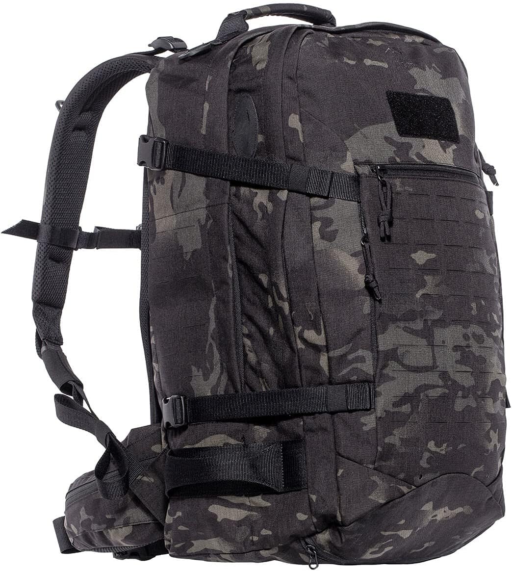 Tasmanian Tiger TT Rucksack Mission Pack MKII Molle-Kompatibler Outdoor Wander-Rucksack mit vielen Fächern 37 Liter Volumen