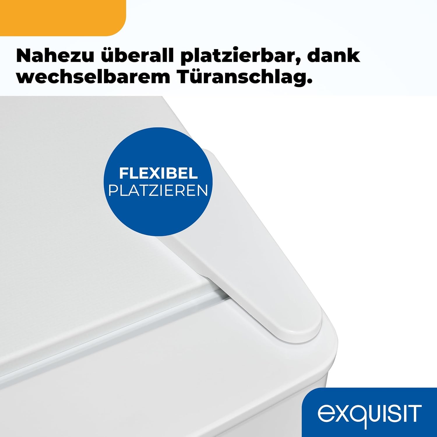 Exquisit Kühl-Gefrierkombination KGC5232-60-E-040C | 173 l Nutzinhalt, Energieklasse C, 40 dB, Wechselbarer Türanschlag, Automatische Abtauung, 142,5 cm, Weiß