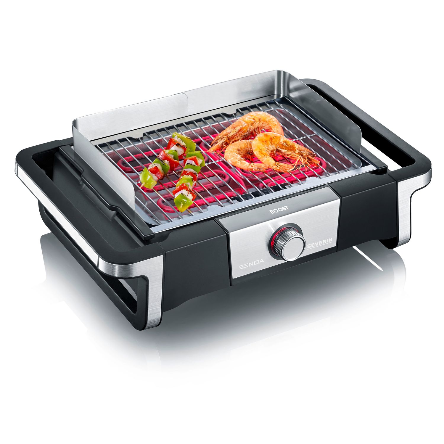 Grill elektryczny Boost Barbecue Black Pg 8113 Severin