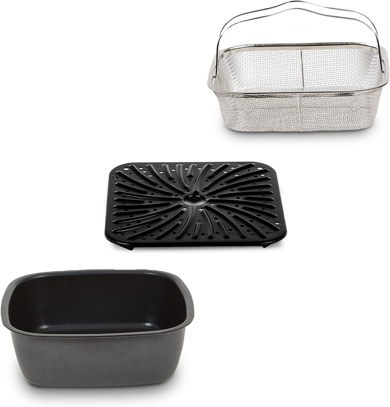 PowerXL MultiCooker - 12 in 1 Multikocher mit Warmhaltefunktion - Heißluftfritteuse, Backofen, Bratpfanne, Reiskocher uvm. - 5,7 Liter Fassungsvermögen - 12 Kochprogramme - Airfryer - Kaloriensparend