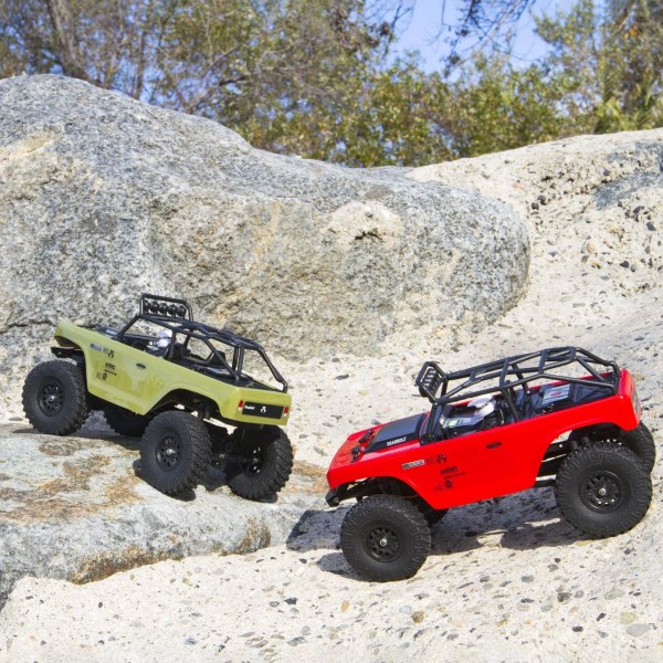 Axial Scx24 Deadbolt 1/24th Scale Elec 4WD – RTR, Green