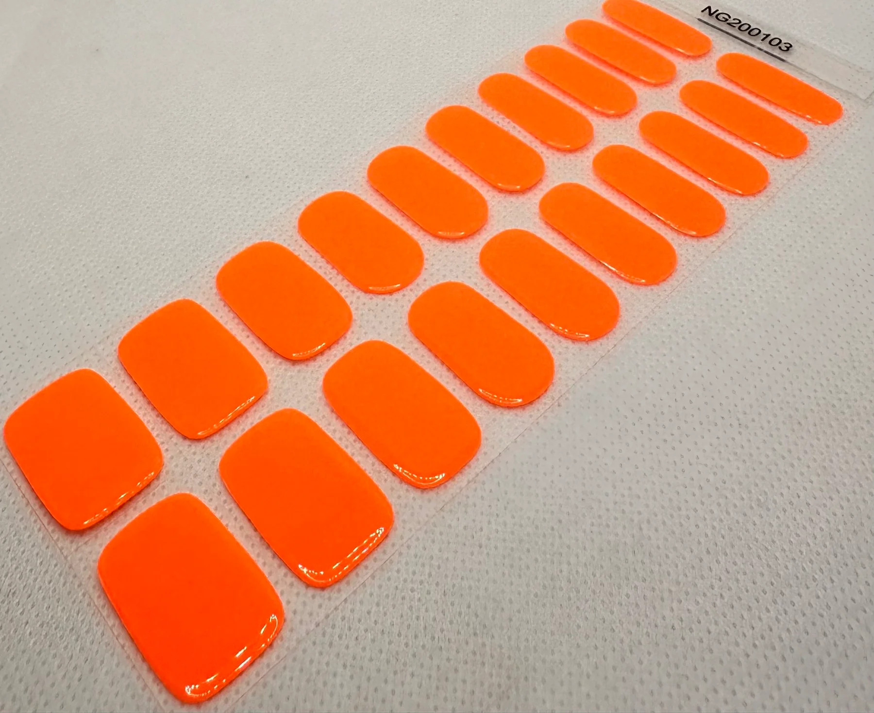 XL Neon Orange Gel