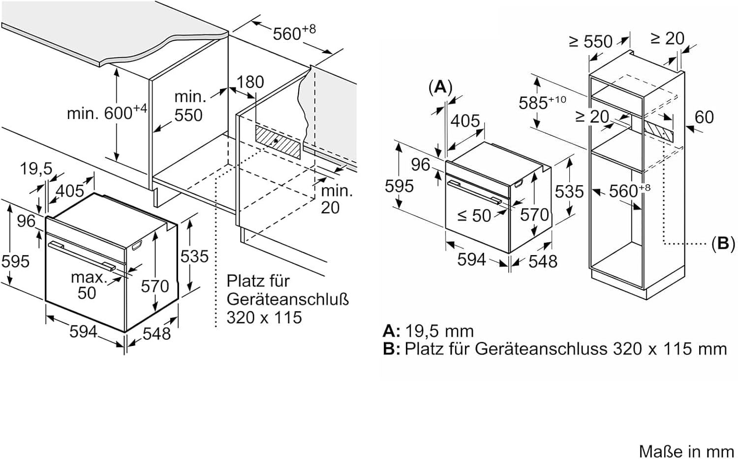 Siemens HB578GBS3, iQ500, Einbau-Backofen 60 x 60 cm, activeClean Pyrolyse Selbstreinung, TFT-Display, 3D Heißluft, Schnellaufheizung, cookControl40 Automatikprogramme, softMove, Edelstahl