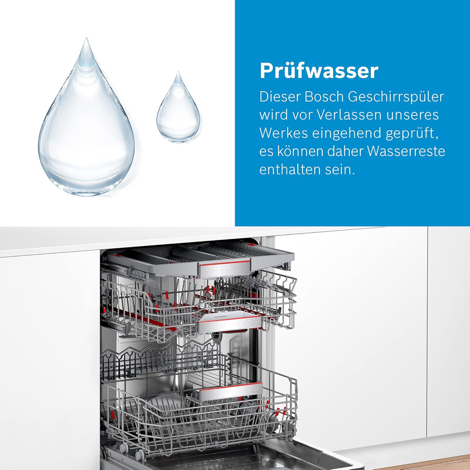 Bosch SMU4ETS08E, Serie 4, Smarter Unterbau-Geschirrspüler 60 cm, Besteckkorb, Spülmaschine mit Programmassistent, besonders Leise, höhenverstellbarer Oberkorb, Automatische Türöffnung, Edelstahl