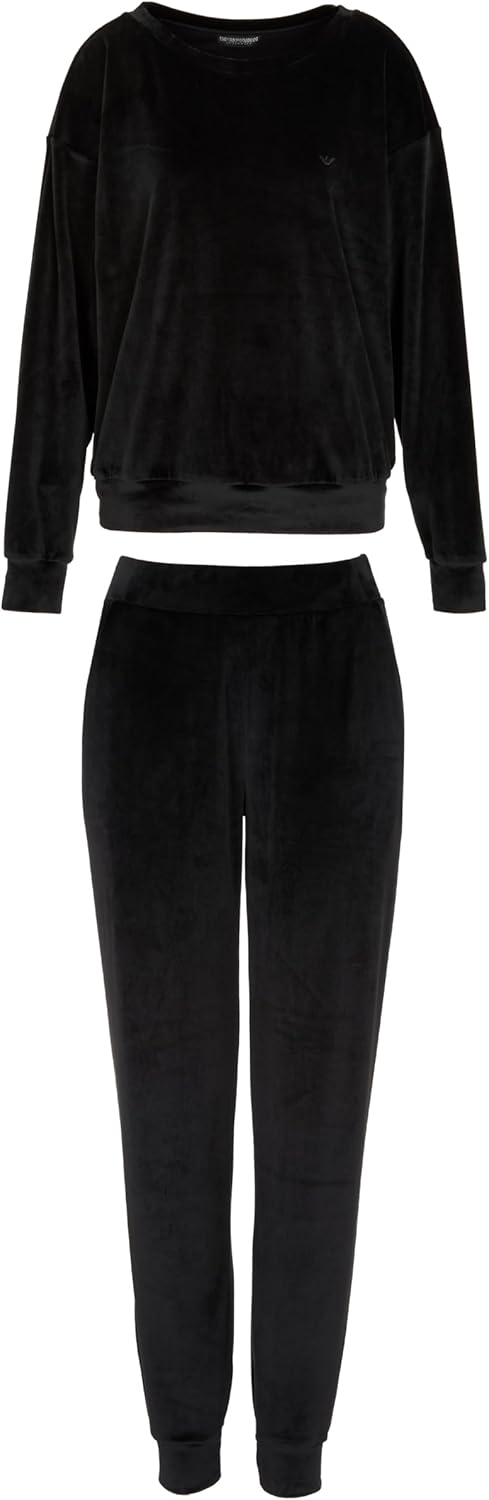 Emporio Damen Chenille Tracksuit Set Trainingsanzug