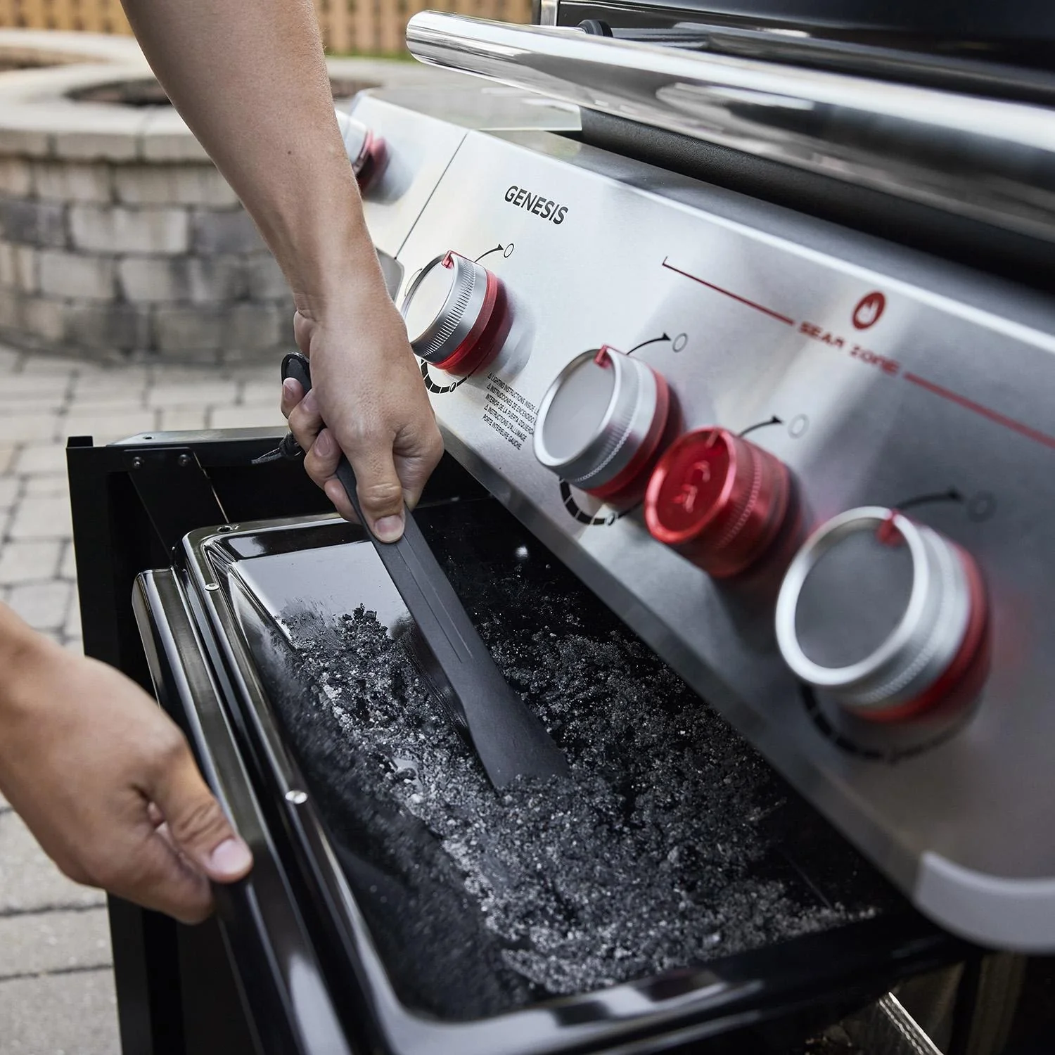 2025 Weber Genesis SP-S-325 Gasgrill van Roestvrijstaal met 3 Branders