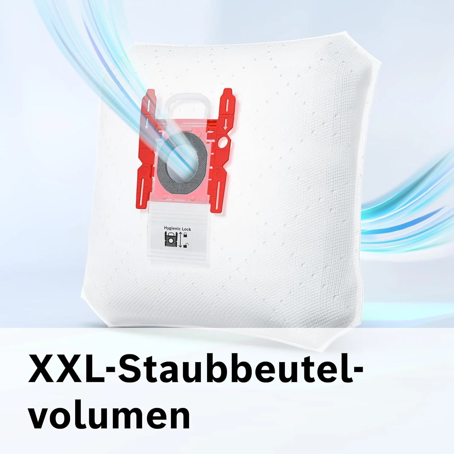 Bosch Stofzuiger met zak Serie 8 BGB75X494, sledestofzuiger, ideaal voor mensen met allergie?n, hygi?nefilter, vloermondstuk voor parket, tapijt, tegels, lange kabel, stil, 650 W, blauw