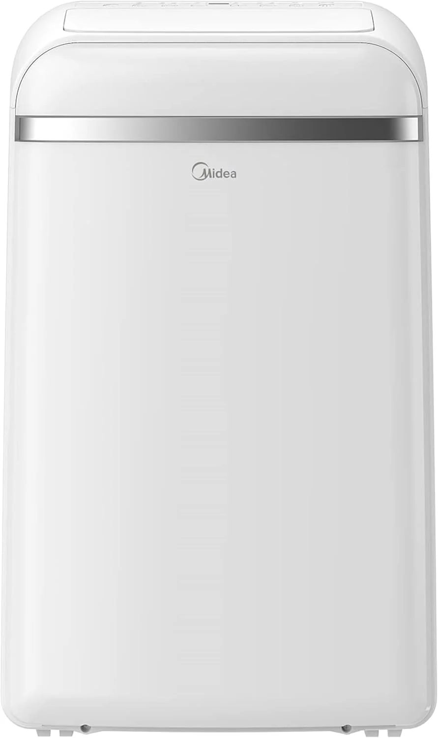 Midea Mobiele Airconditioner MPD-12CRN7, 12000 BTU 3,5kW, Koelen&Ventileren&Ontvochtigen, Ruimtegrootte tot 117m3(43�O), Mobiele Airco met Afvoerslang