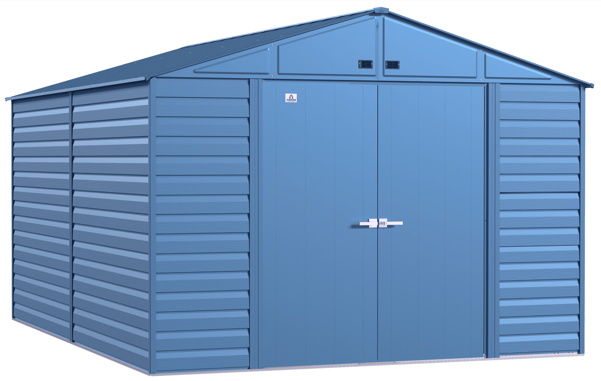 2025 Select Steel Storage Shed, 10x14, Blue Grey