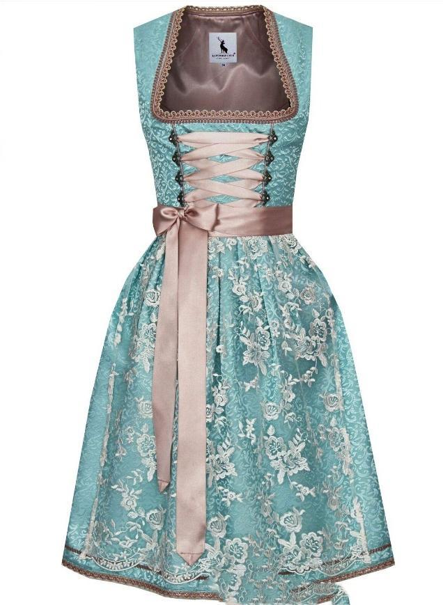 Dirndl Kleid im Retro-Stil - Trachten-Outfit f��r das Oktoberfest