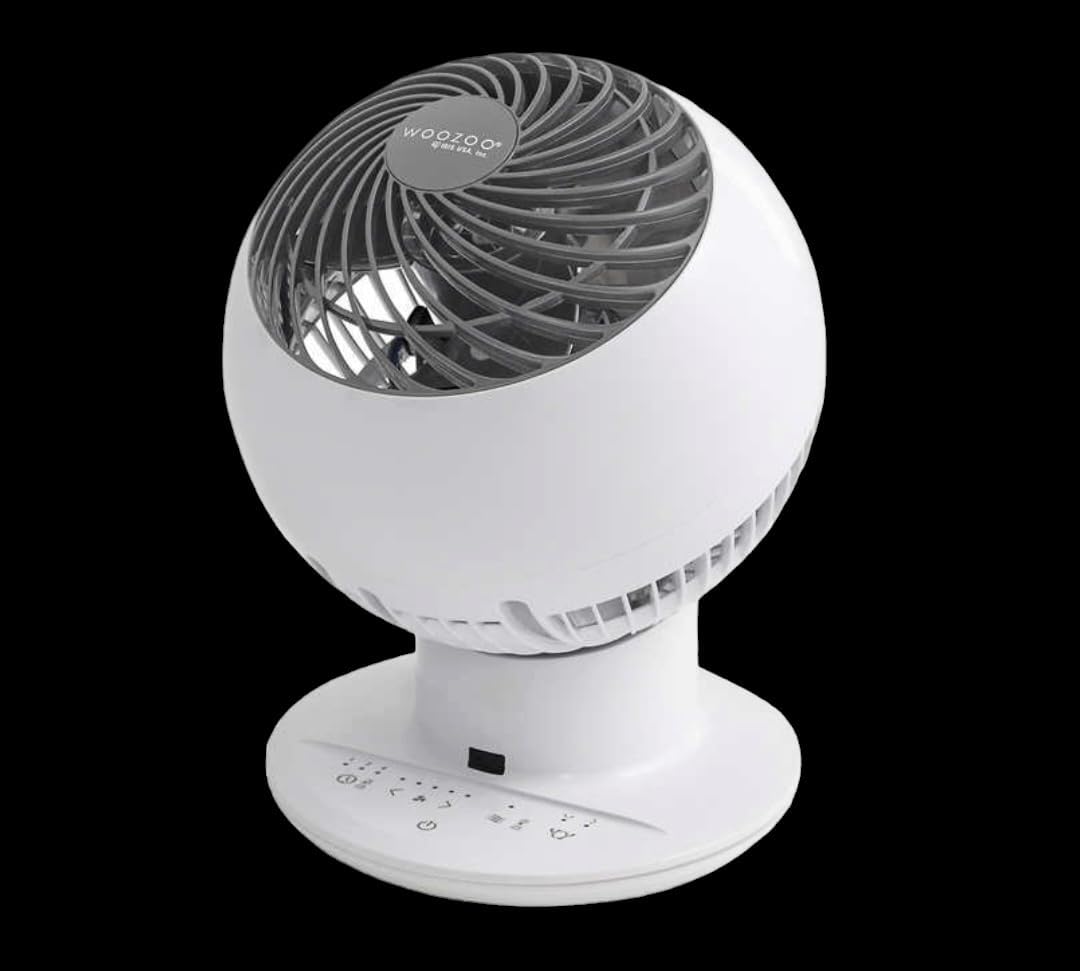 IRIS Woozoo Globe Ventilateur oscillant multidirectionnel à 5 vitesses [modèle 2024]