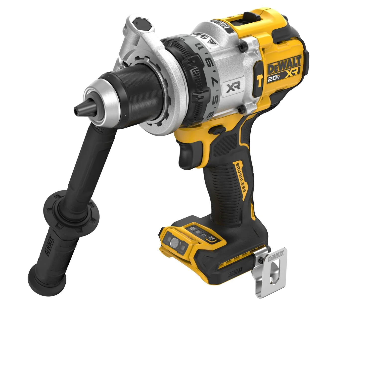2025 Dewalt DCD1007B - Draadloze Klopboormachine 20V MAX XR? 1/2 Inch met 3 Snelheden (Alleen Gereedschap)
