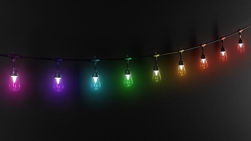 Girlanda Twinkly Plus S14 Bulbs 40 LED RGBW 20m IP65