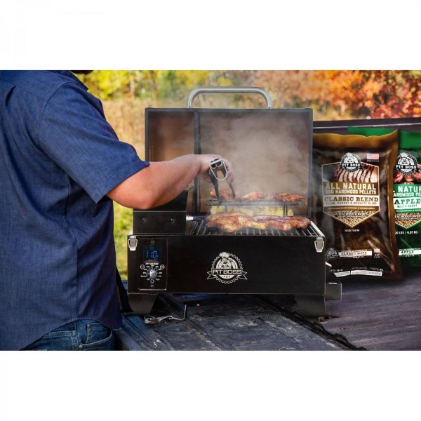 Pit Boss Portable Tabletop Pellet Grill, Copper